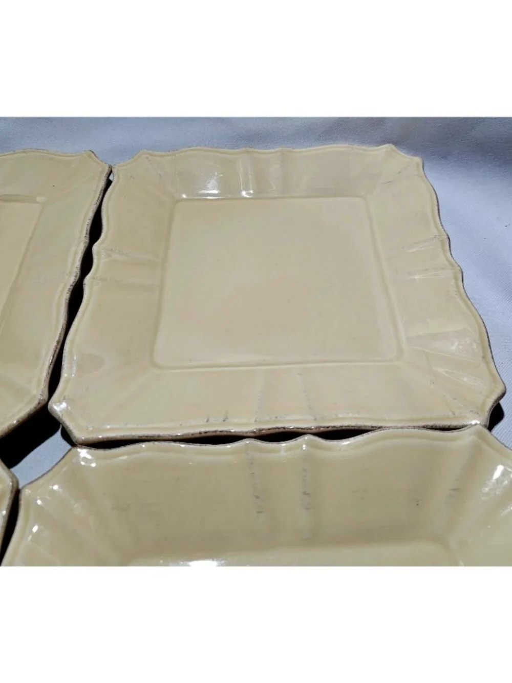 4 Daniel Cremieux Nouveau Empire Butter Salad Dessert Plates 8.5